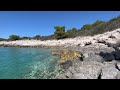 Croatian Island Ambiance Adriatic Seaside Views Nature Sounds Relaxing European Paradise