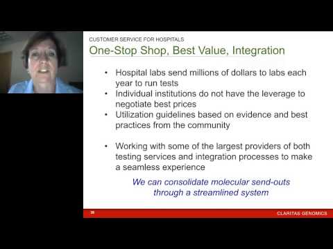 Patrice Milos - Claritas Genomics: The Future of Pediatric Diagnostics is Now
