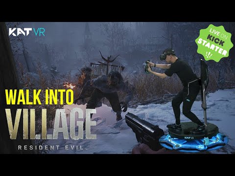 NEW KAT Walk C 2+ VR Treadmill: WALK Into Resident Evil 8 Village