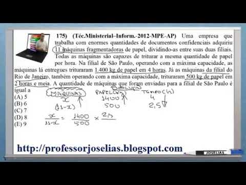 QUESTÃO 175   MATEMÁTICA  RESOLVIDA FCC