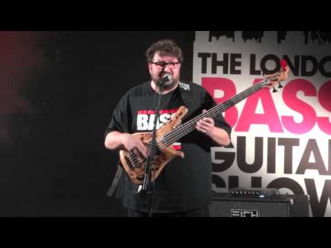 Federico Malaman at the London Bass Guitar Show 2016