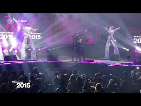 Magic Affair "Omen 3" Silvester 2014-2015 live vom Brandenburger Tor in Berlin (HD)