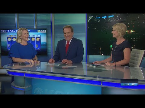 11 p.m. Friday evening forecast KOIN 6 News July 5, 2019