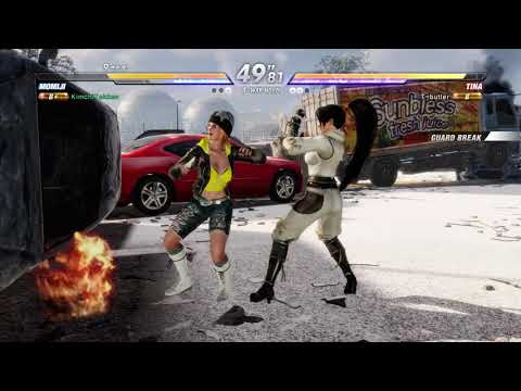 DEAD OR ALIVE 6 match - Momiji vs. Tina