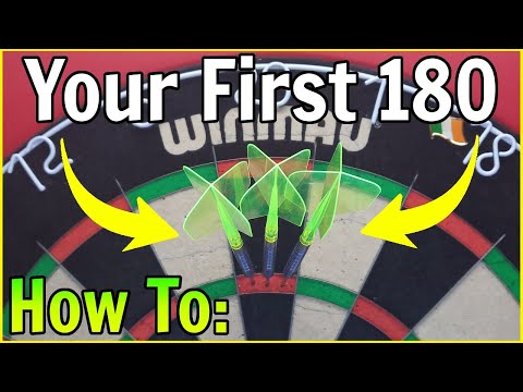 HOW TO -  Hit Your FIRST 180 At Darts