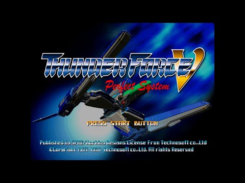 Thunder Force V Perfect System (Playstation) Normal 1cc