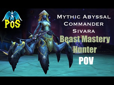 Mythic Abyssal Commander Sivara | Beast Mastery Hunter POV | Purity of Soul
