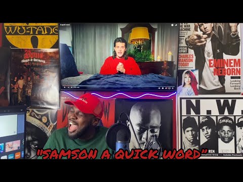 Samson - A Quick Word (Reaction) 👍🏾🔥