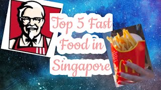 #trending #best #viral #videos Top 5 Fast food in Singapore 🍔 #food #tips #yummy