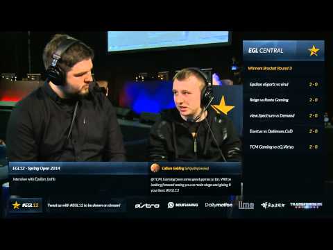EGL12 Spring Open : Post WBR3 Interview with Epsilon Joshh