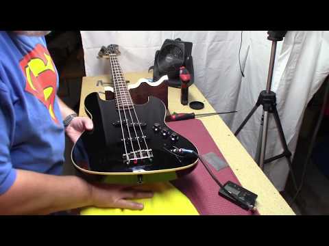 Fender Aerodyne Jazz Bass full Setup