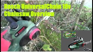 Bosch UniversalChain 18v Cordless Chainsaw Overview