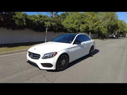 2018 Mercedes-Benz C300 AMG Line and Night Package