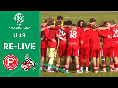 Fortuna Düsseldorf U 19 vs. 1. FC Köln U 19 | RE-LIVE | U 19-DFB-NACHWUCHSLIGA 25/26