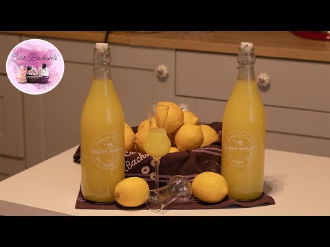 italienischer Limoncello zum selber machen - italian limoncello