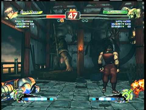 SSF4AE: Guy (Kiryu Tsukimiya)  vs.  Zangief (yukky na360)   SD