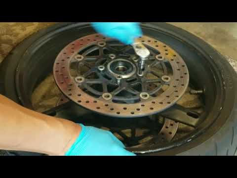 How to Install Front Brake Rotors (Arashi Wave Rotor)