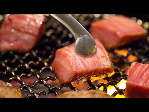 Japanese Olive Wagyu Beef Being Cooked Is Satisfying