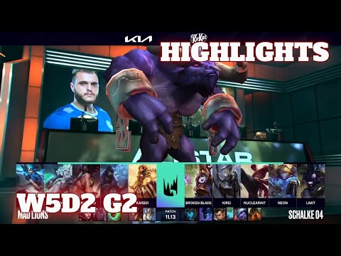 MAD vs S04 - Highlights | Week 5 Day 2 S11 LEC Summer 2021 | Mad Lions vs Schalke 04
