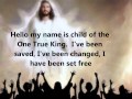Hello my name is By Matthew West w/Lyrics