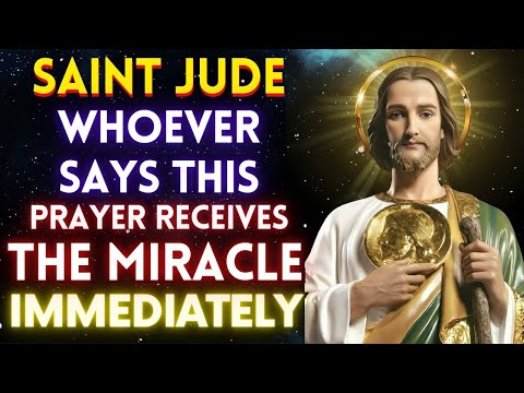 ✝️PRAYER TO SAINT JUDE FOR IMPOSSIBLE CASES, URGENT AND DESPERATE NEEDS🙏