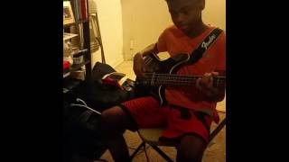Elijah playing Andre Crouch Heaven Bound