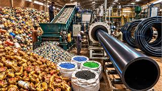 How Plastic Waste Becomes Brand New Pipes | Incredible Process