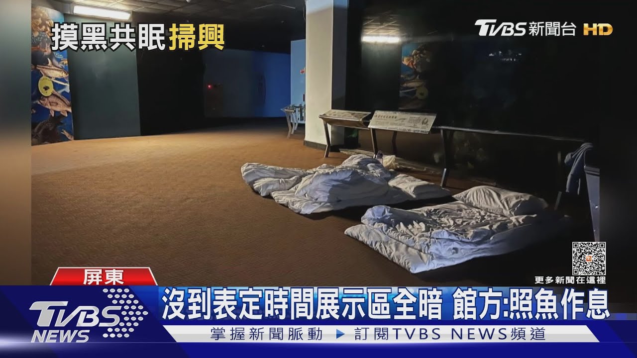 遊客夜宿海生館竟無「鋪床夜觀魚群」 館方:照魚作息