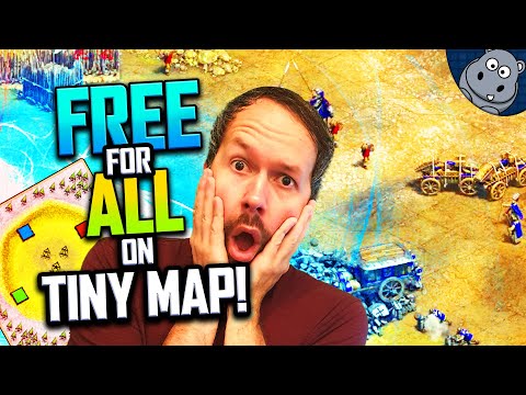 An 8 Player Free for All on a TINY MAP?