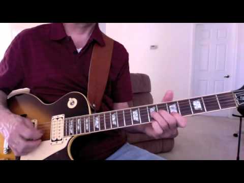 TEN YEARS GONE  (LED ZEPPELIN)  GUITAR LESSON / SOLO & CHORDS
