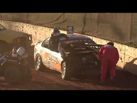 Joel Berkley Crash - Fraser Shores Maryborough Speedway - 16/2/2019