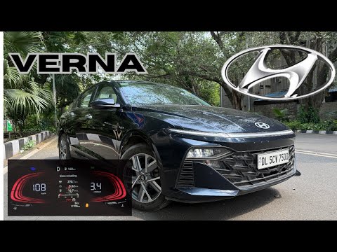 HYUNDAI VERNA 1.5L SX | Acceleration | Walkaround | Real Exhaust Sound
