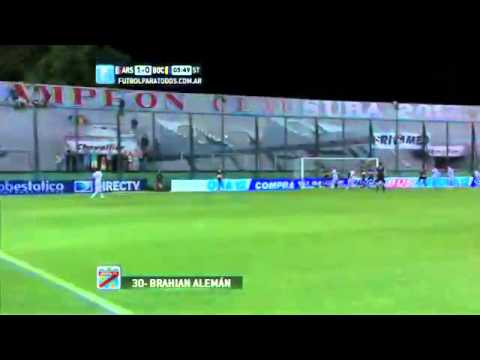 Gol de Alemán Arsenal 1   Boca 0 Fecha 16 Torneo Primera División 2014 FPT