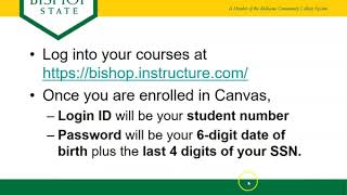 How Students login to Canvas