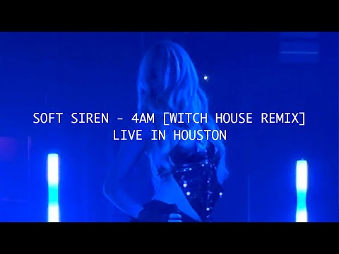SIDEWALKS & SKELETONS, CASHFORGOLD, & SOFT SIREN - 4AM [WITCH HOUSE REMIX] LIVE IN HOUSTON