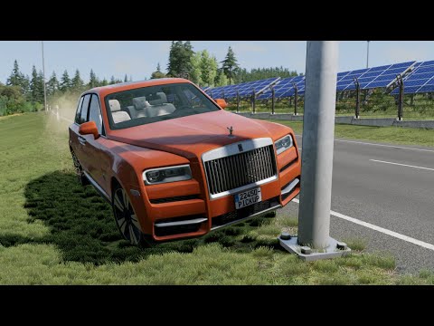 Loss of Control Car Crashes 58 - BeamNG Drive