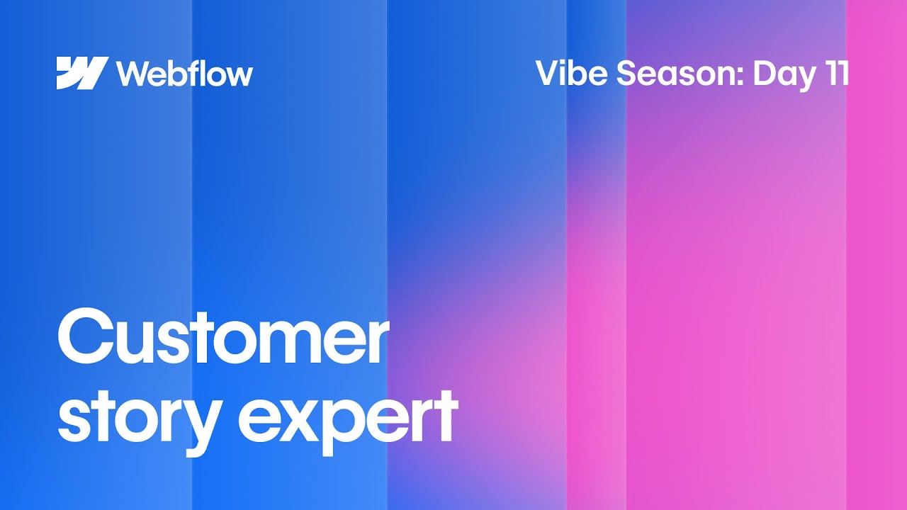 Vibe Season Day 11 | Turning the CMS Into a Customer Story Search Engine