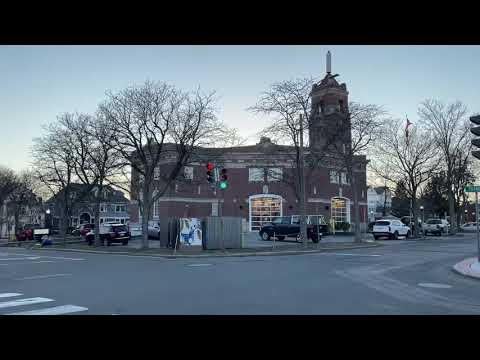 Traffic light with no all red phase - Arlington MA