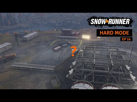 Can the Tayga complete Not a Drill? SnowRunner Hardmode Ep14