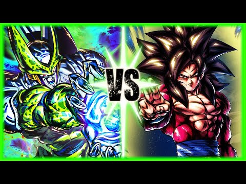 Perfect Cell Vs Budget Increase SSJ4 Goku