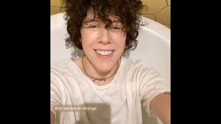 LP (Laura Pergolizzi) singing her song &quot;Strange&quot; [Tik Tok]
