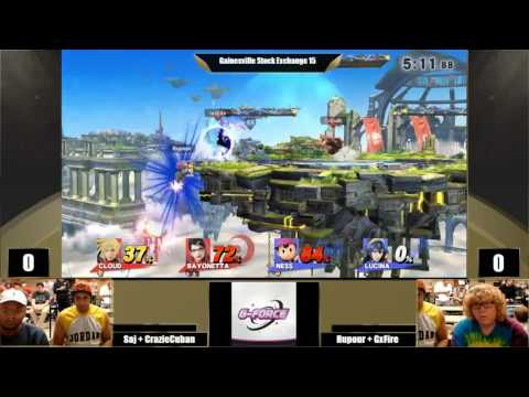 Gainesville Stock Exchange #15 Saj+CrazieCuban VS Gxfire+Rupour (Winners Round 3)