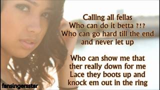 Jasmine Villegas - All These Boys [Lyrics]