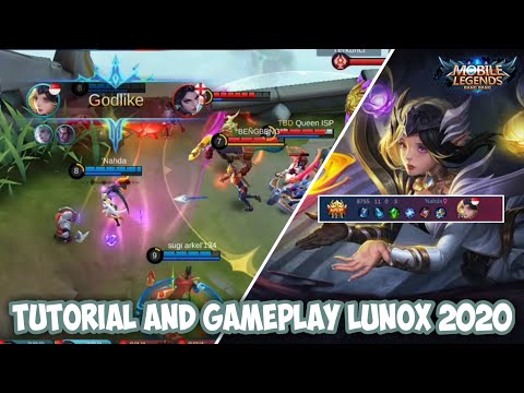 GAMEPLAY LUNOX 2020 || MAGE KUAT SEASON 18 || MOBILE LEGENDS
