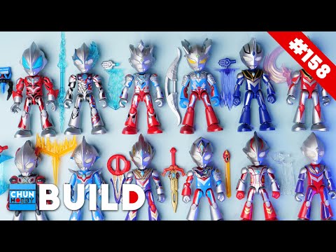 Ultraman Speed Build!! Giants of Light Collection!! | BLOKEES Model Kits | Beat Build