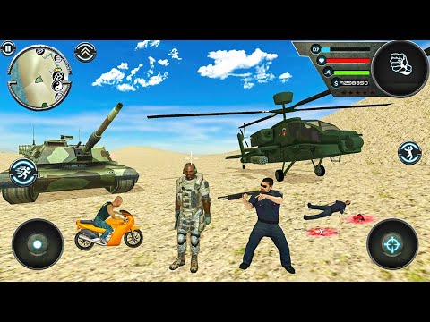 Retired Army Officer Simulator - Military Tank and Helicopter #2 - Android Gameplay