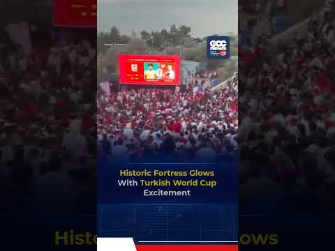 Türkiye Fans Turn Yedikule Fortress Into World Cup Fan Zone For Australia Clash