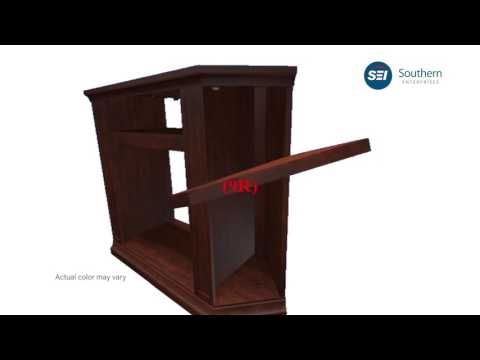 FE9310: Claremont Convertible Media Electric Fireplace - Cherry Assembly Video - New Hardware Video