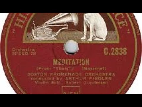 Boston Promenade Orchestra - Meditation (78 rpm record) 1936