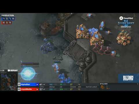 Google's AI Outplays Starcraft 2 Progamer with Insane Unit Control [2018]